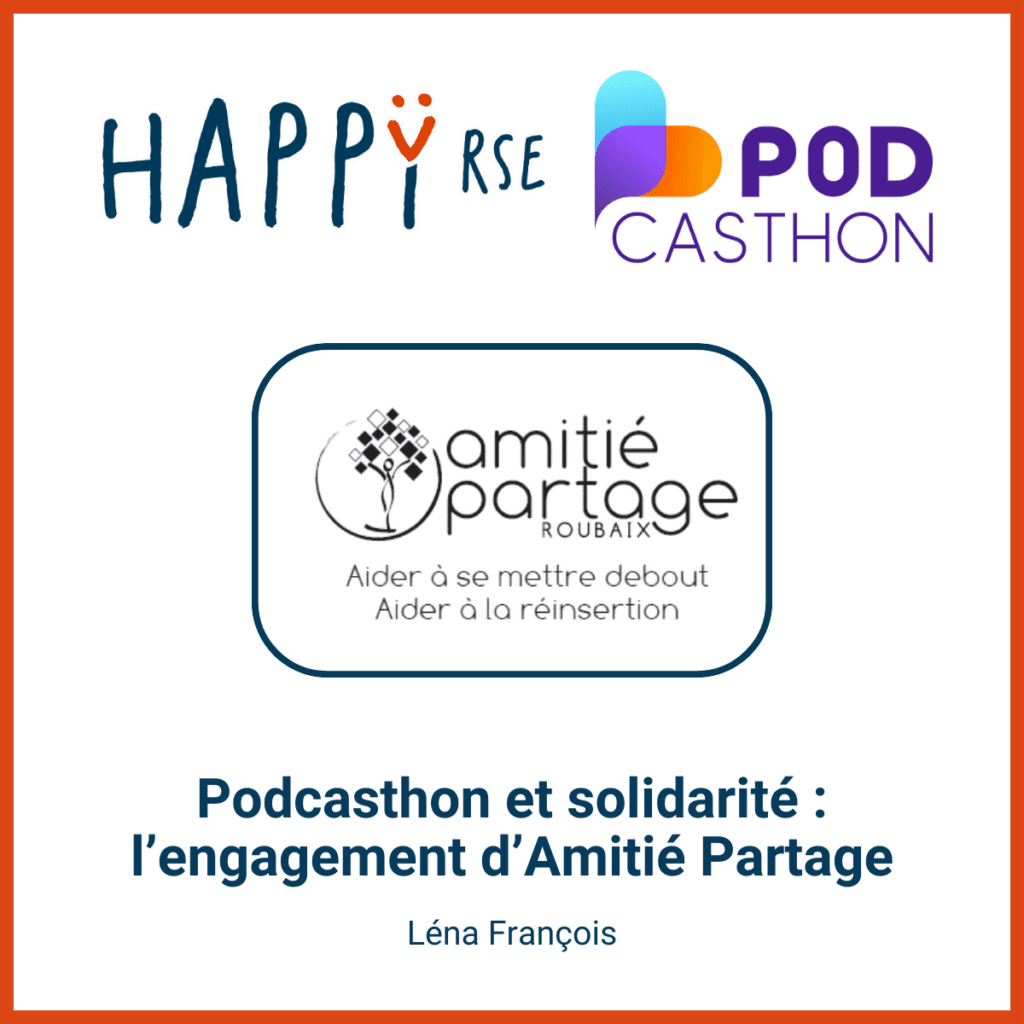 podcasthon et solidarité : l'engagement d'Amitié Partage